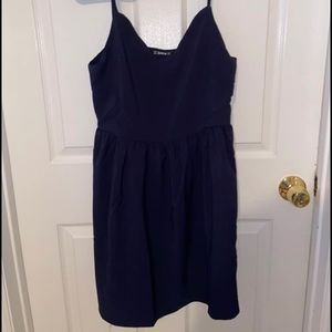 Navy Blue Dress